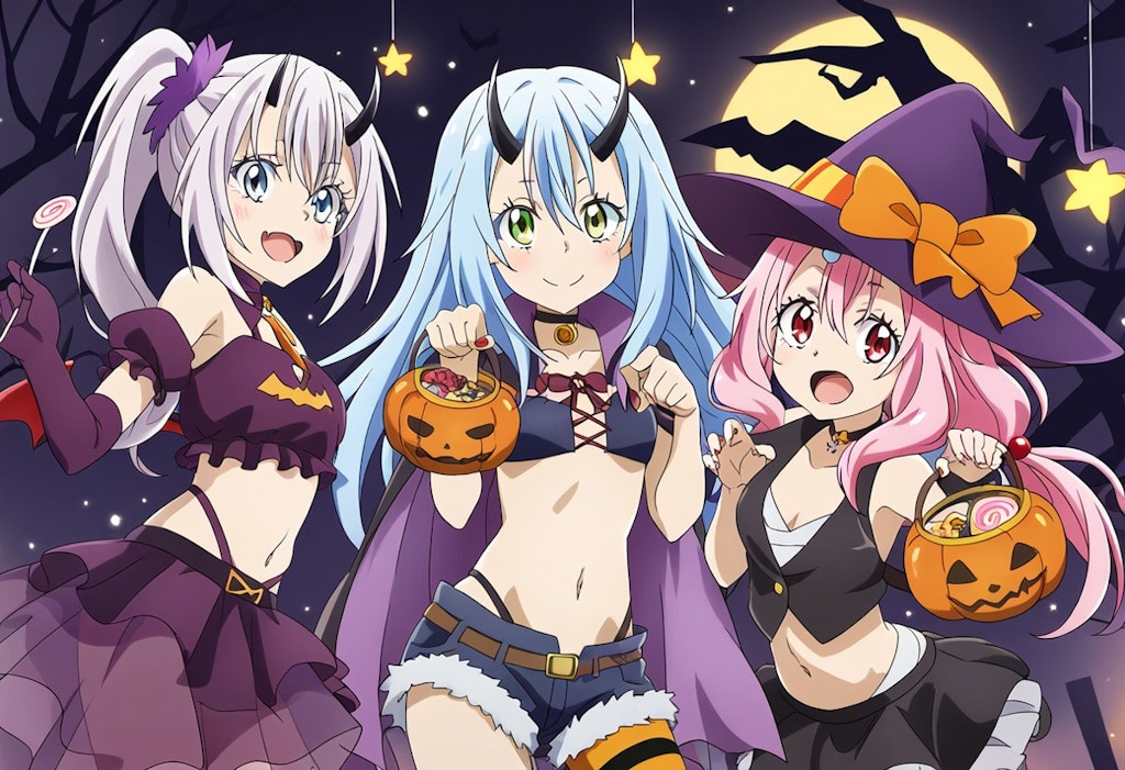 転スラ　リルム　シュナ　シオン　ハロウィン