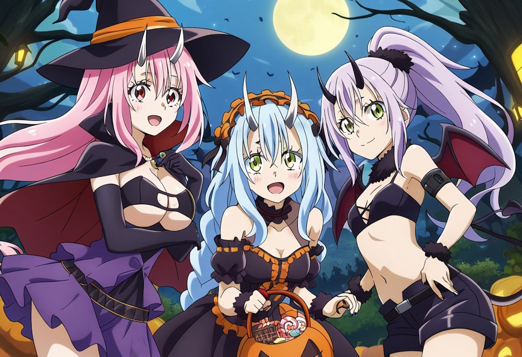 転スラ　リルム　シュナ　シオン　ハロウィン