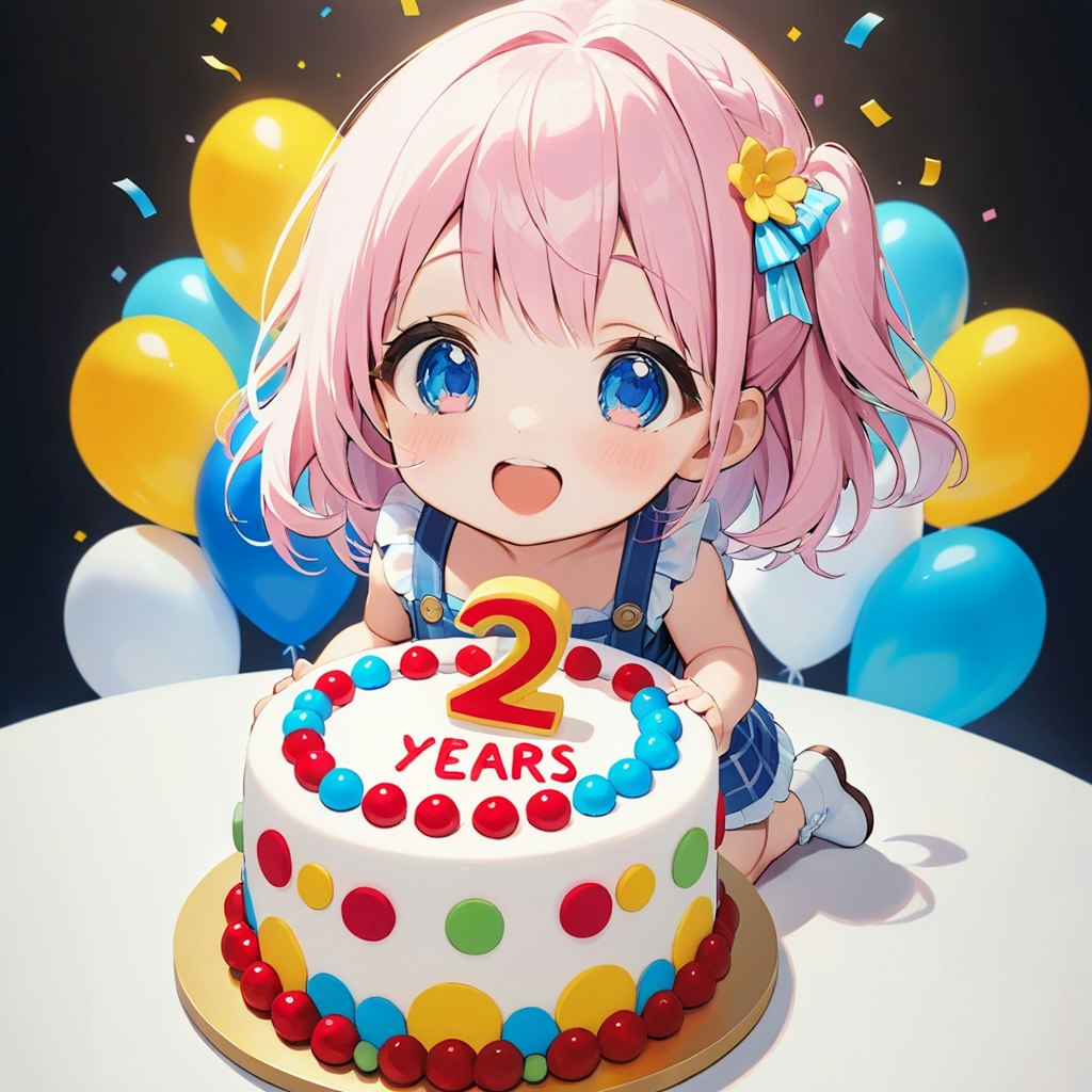 2歳のお誕生日