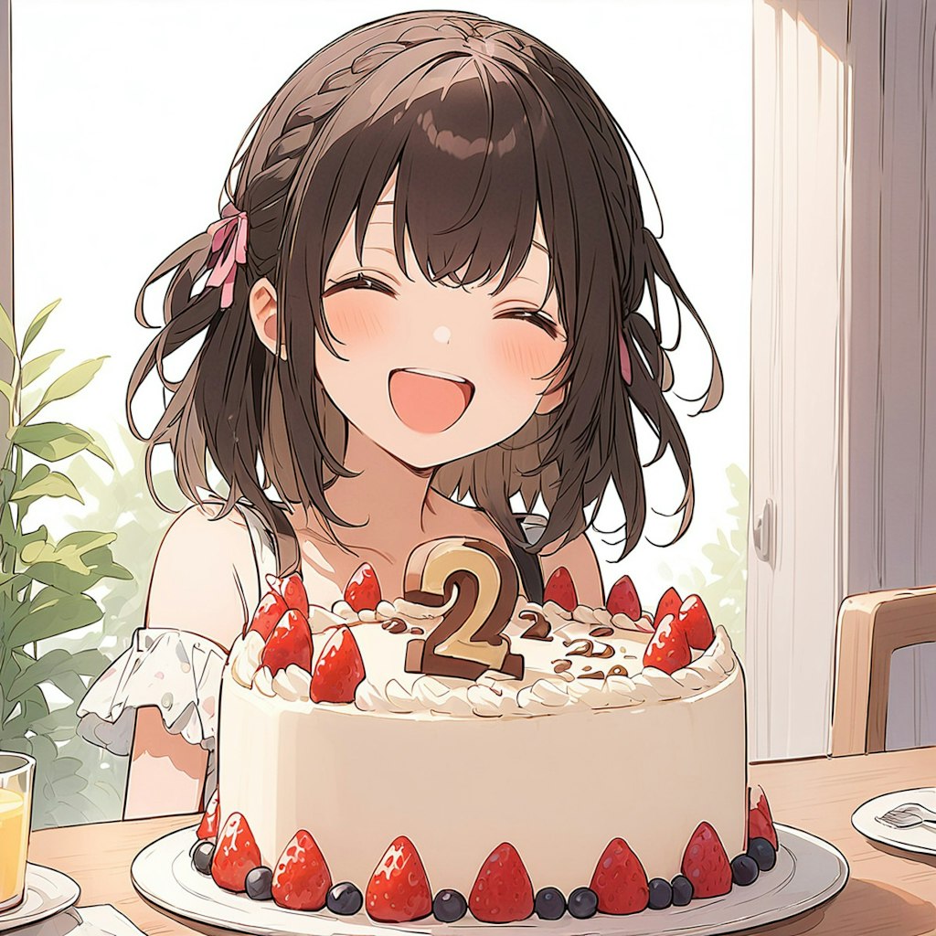 2歳のお誕生日