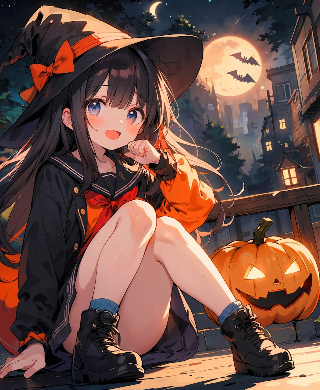 ハロウィン少女