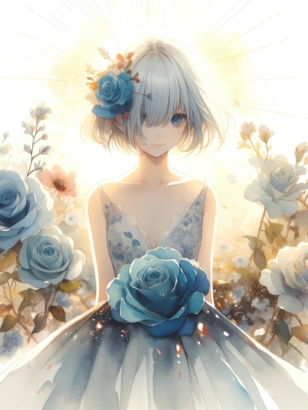 blue rose