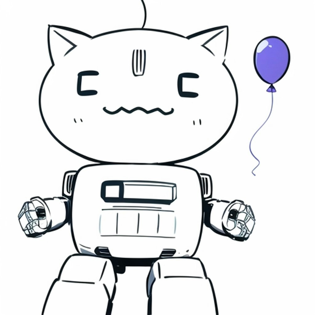 ロボットくんとゆっくり猫ちゃん