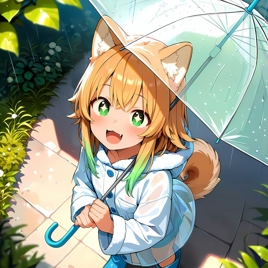 雨が上がる