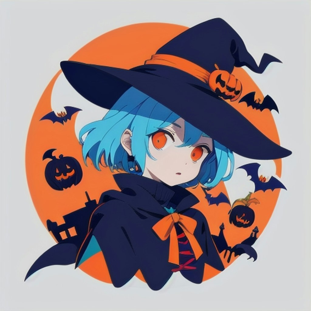 ハロウィン魔女