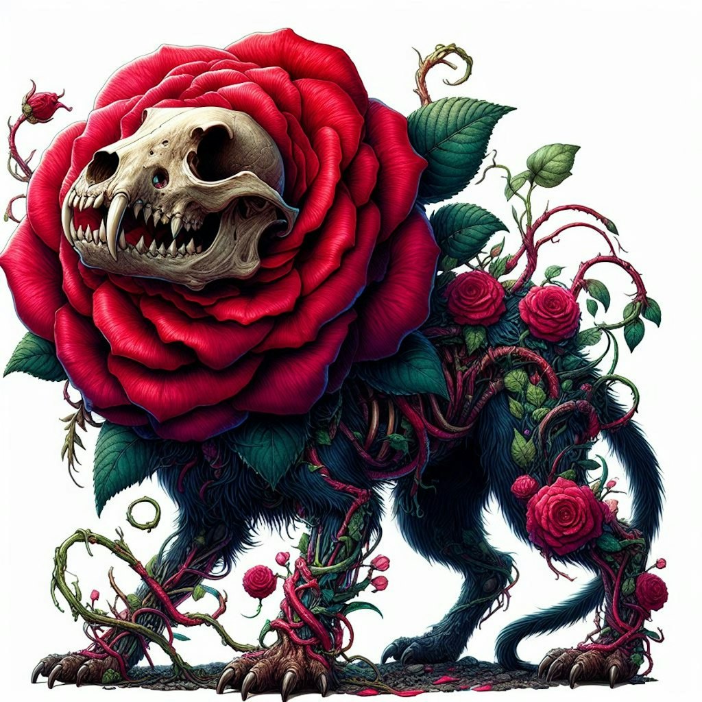 死と薔薇の獣🌹