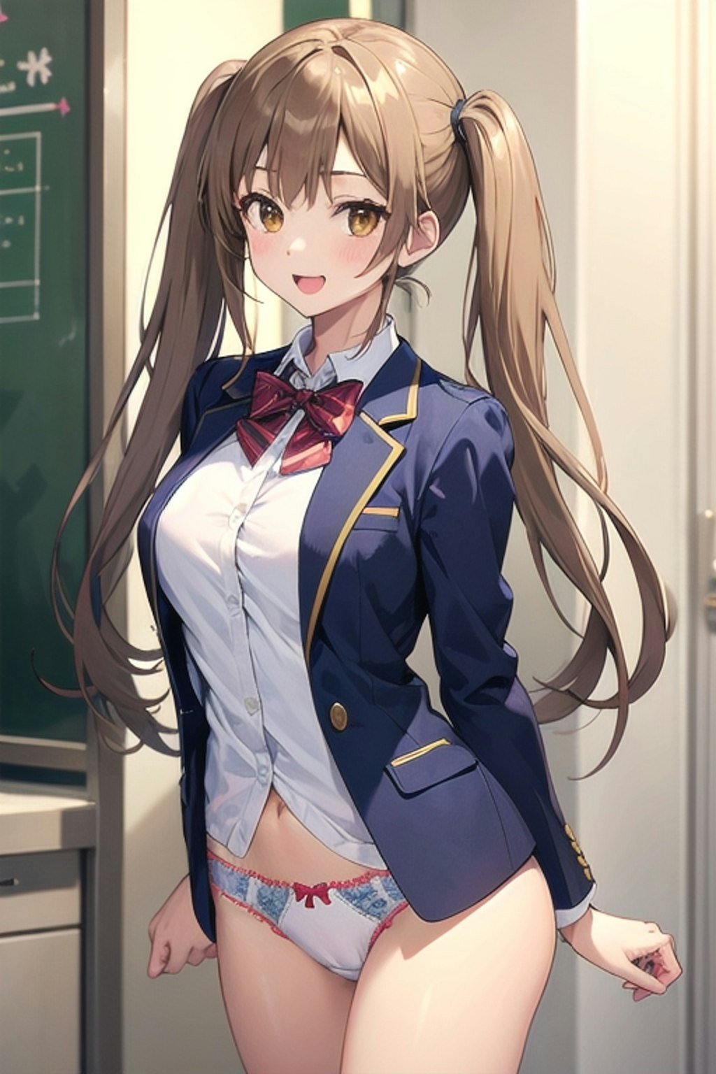 School twintails girl