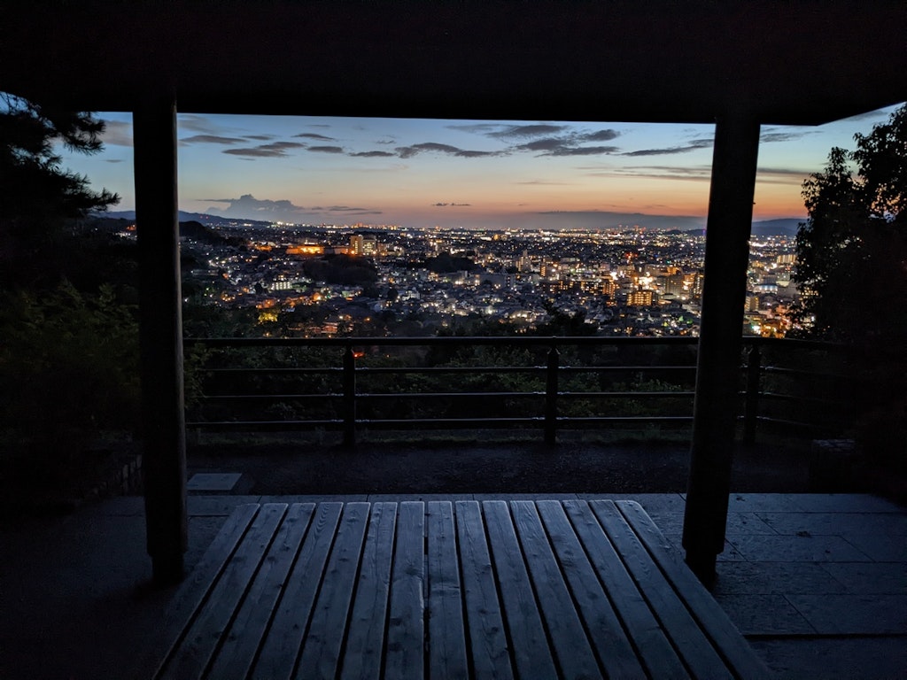 日記：展望台からの夜景