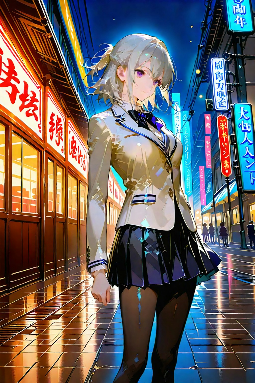 (926HQ)銀髪ちゃんJK