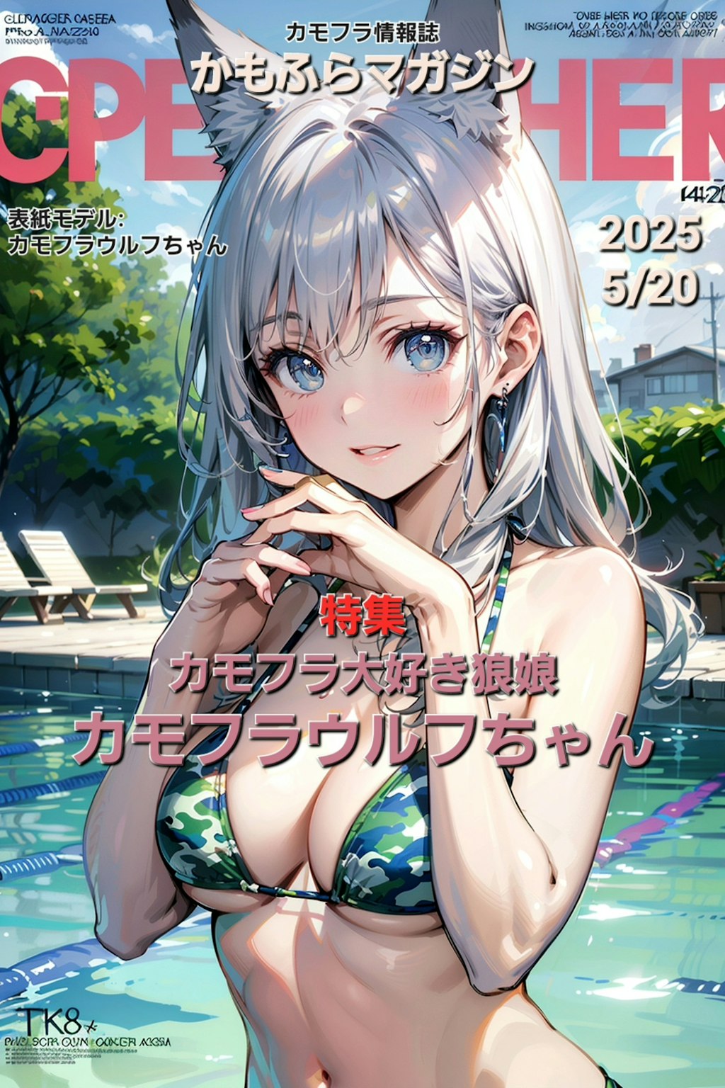 カモフラ情報誌「かもふらマガジン」新刊📕✨