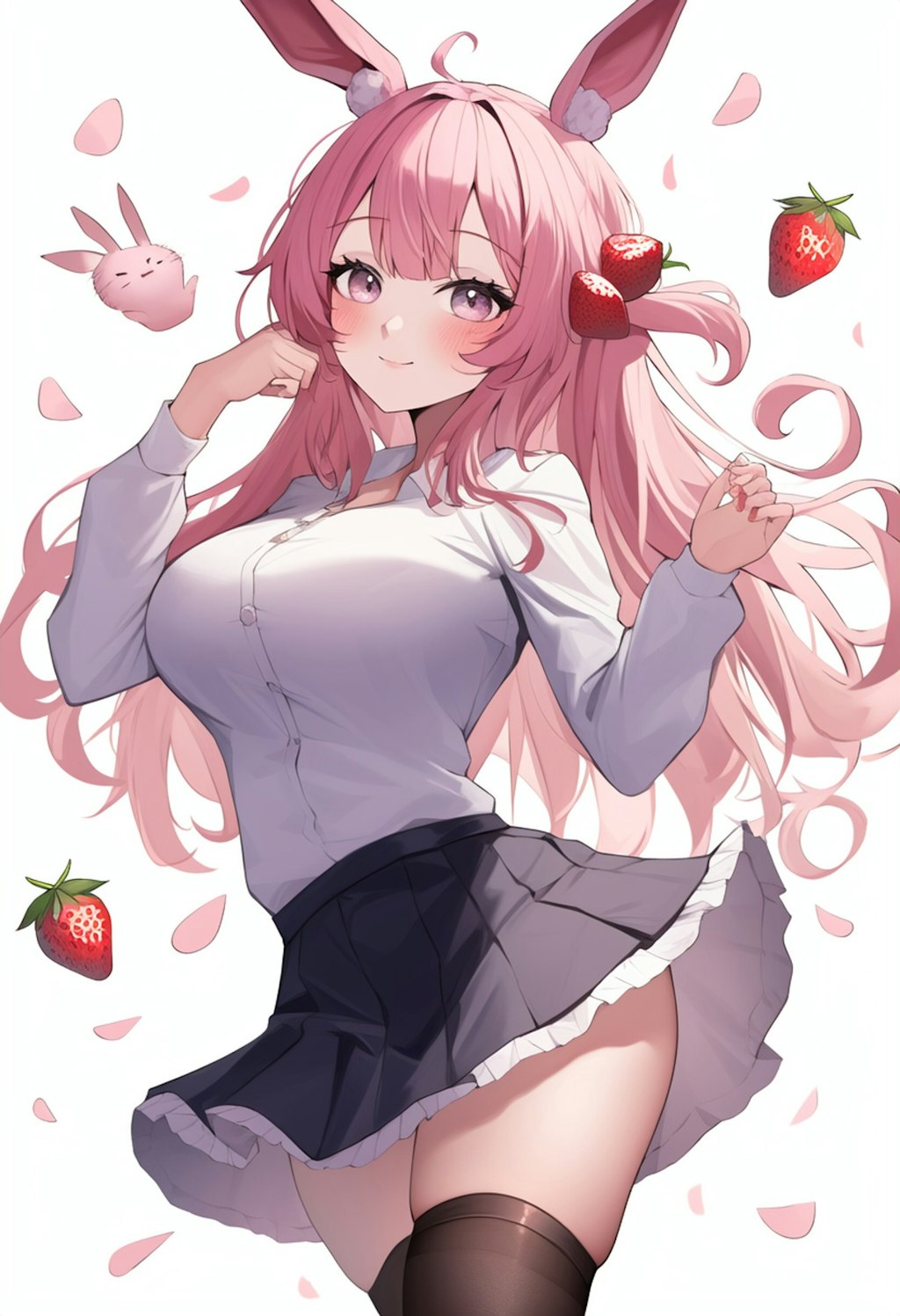 🌸👧🎀🐇🍓