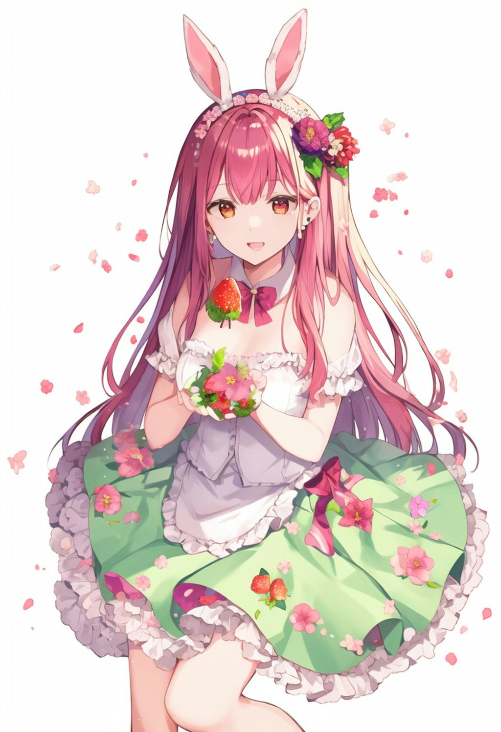 🌸👧🎀🐇🍓