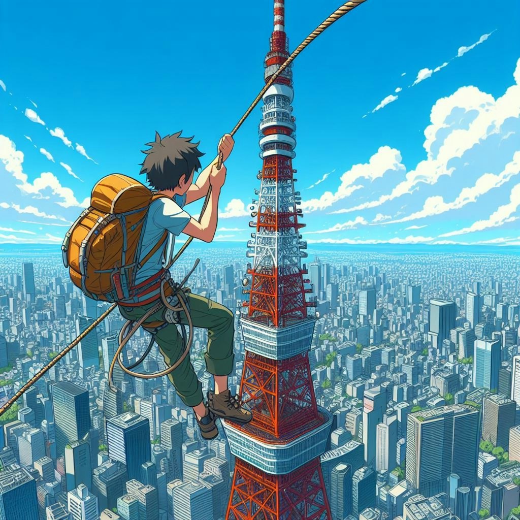 東京タワーに挑戦