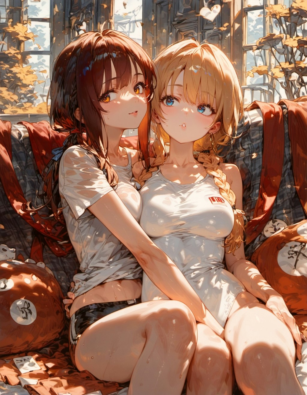 two girls