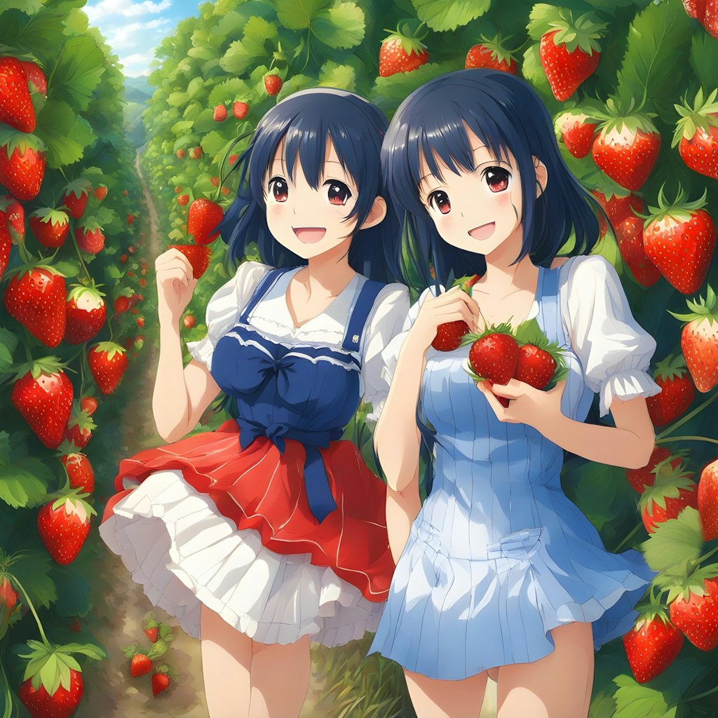 🍓届け！私たちのイチゴへの情熱。いちご三姉妹を応援しよう！！