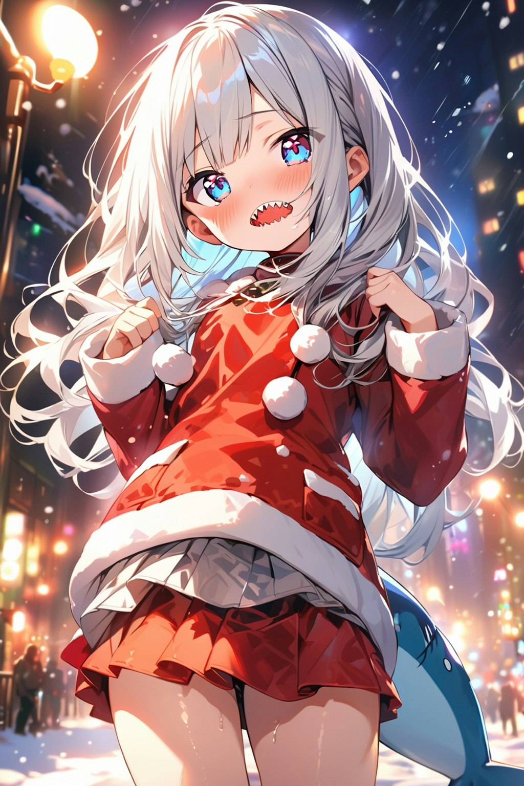 クリスマスサメガール