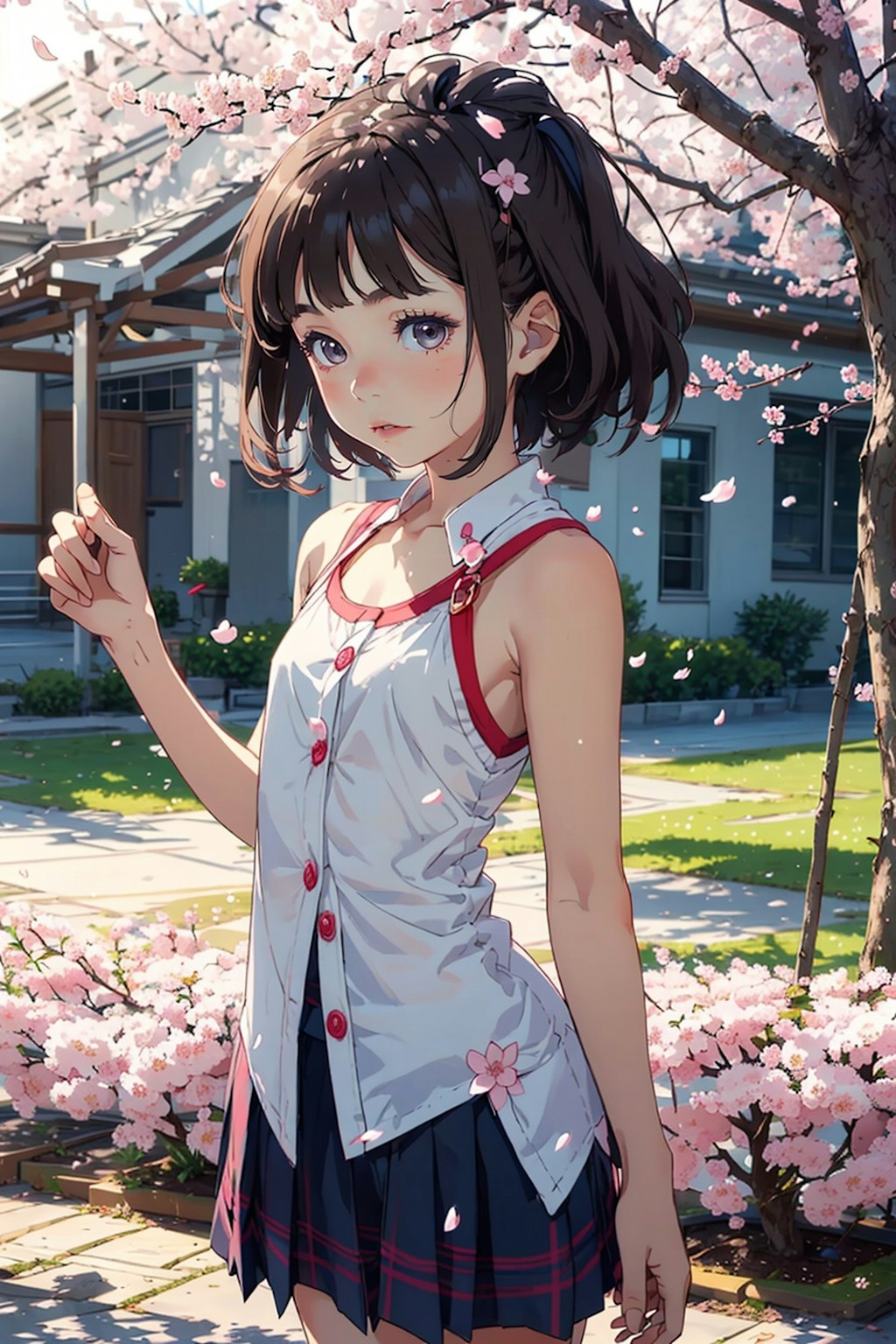 桜の女の子