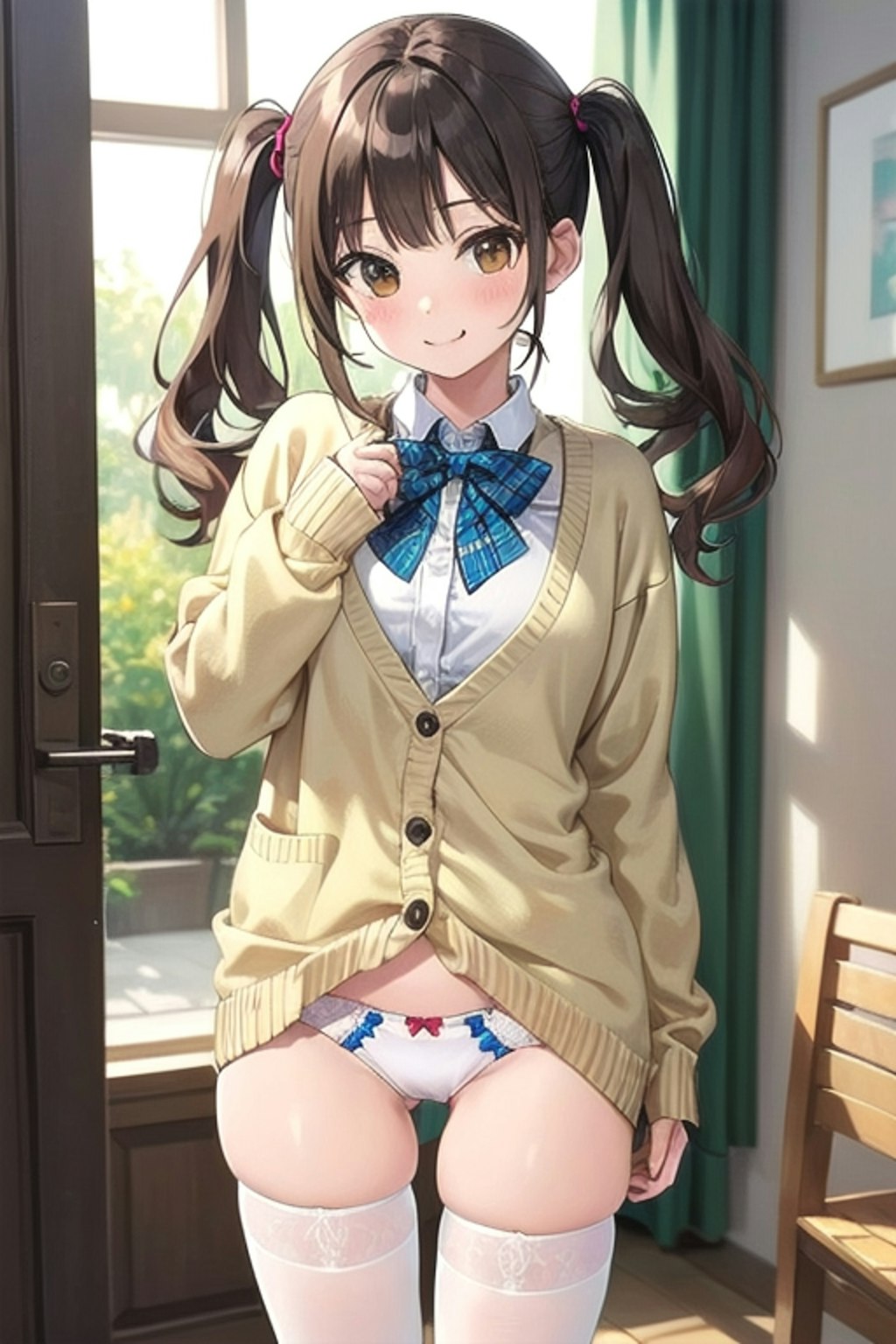 School twintails girl