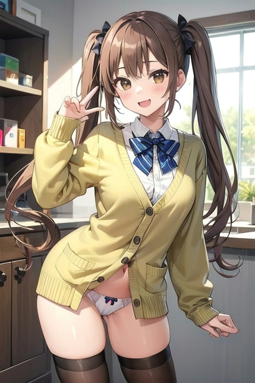 School twintails girl