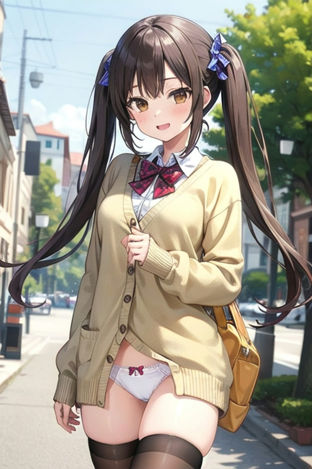 School twintails girl