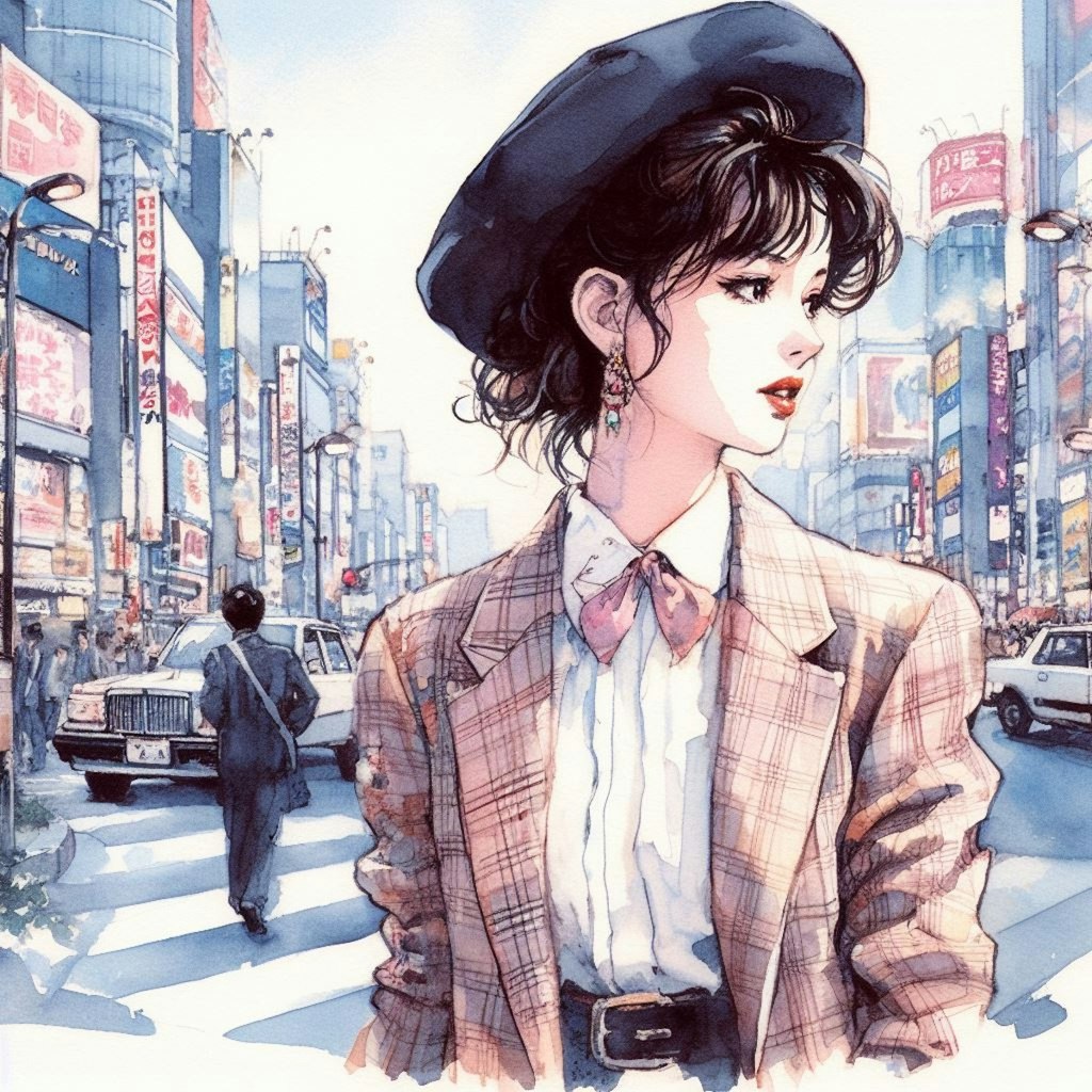 1980s SHIBUYA GIRL