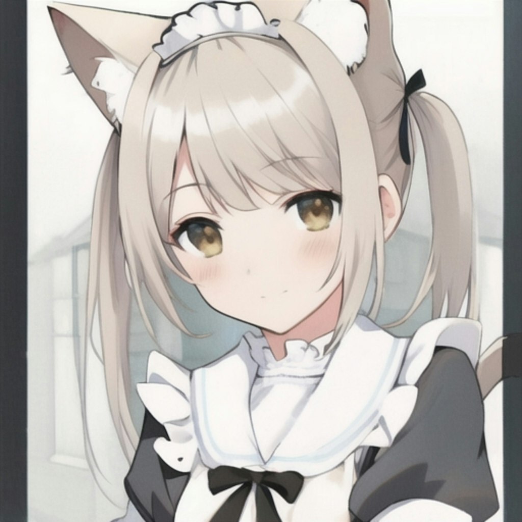 メイド猫