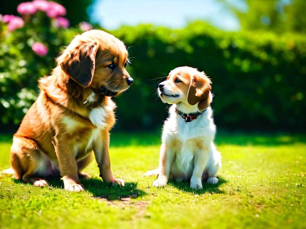 犬と少女