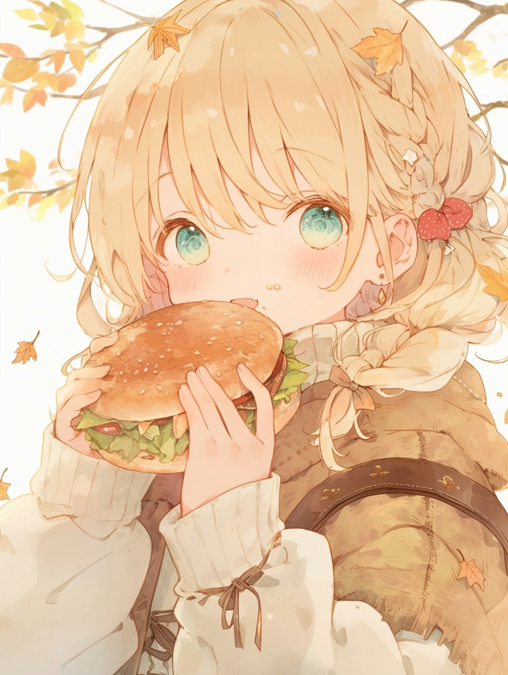 ハンバーガー。