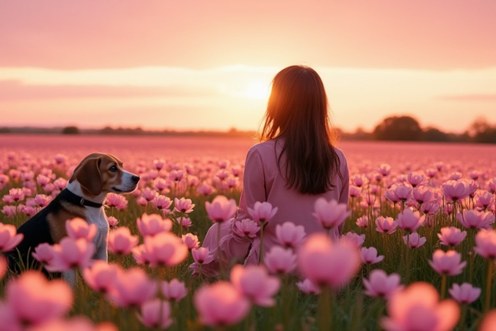 静かな夕暮れに