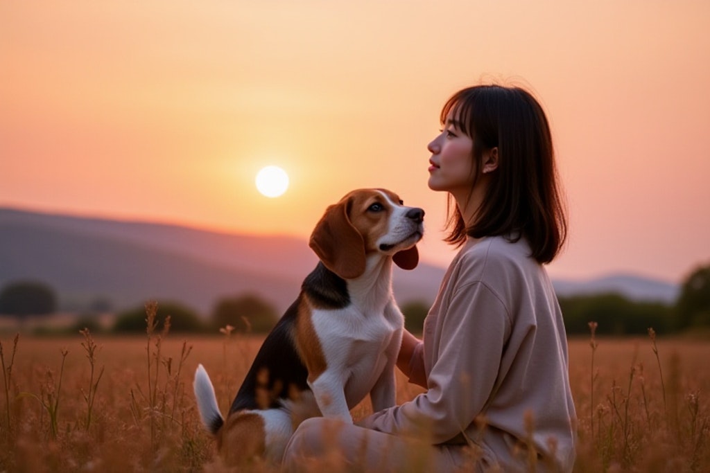 静かな夕暮れに