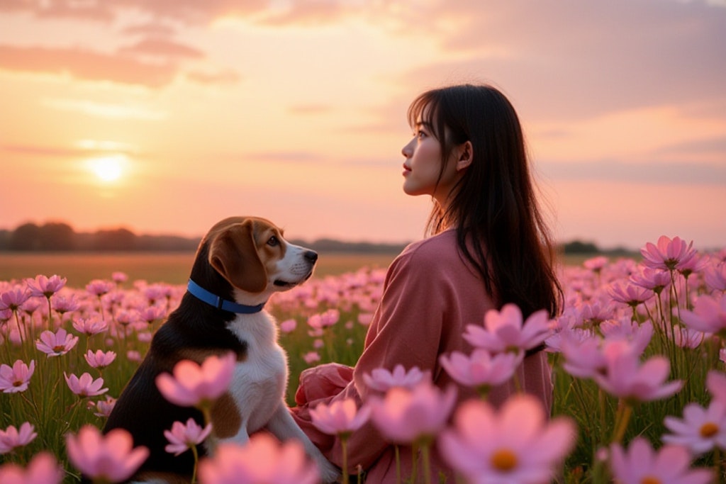 静かな夕暮れに