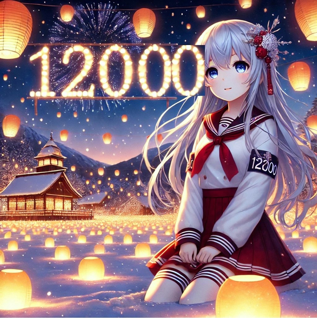 １２０００いいね感謝