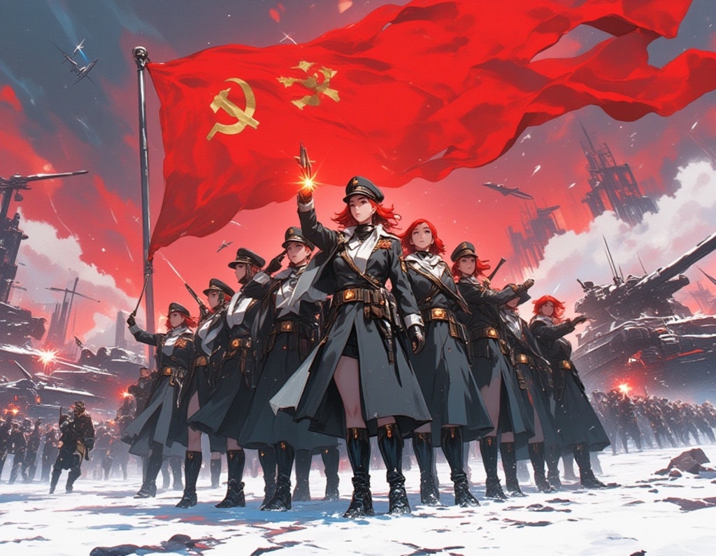 【リメイク】ソビエト連邦はまるで東の熊のように全世界を征服するのだ。（Soviet March：Red Alert 3より）