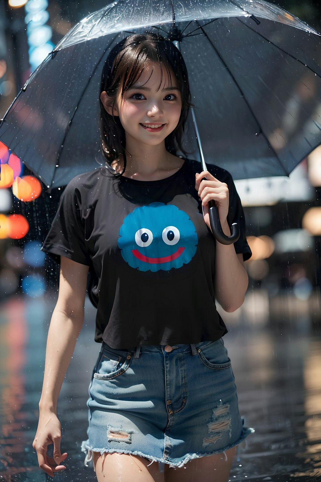 雨傘ゆきにゃん