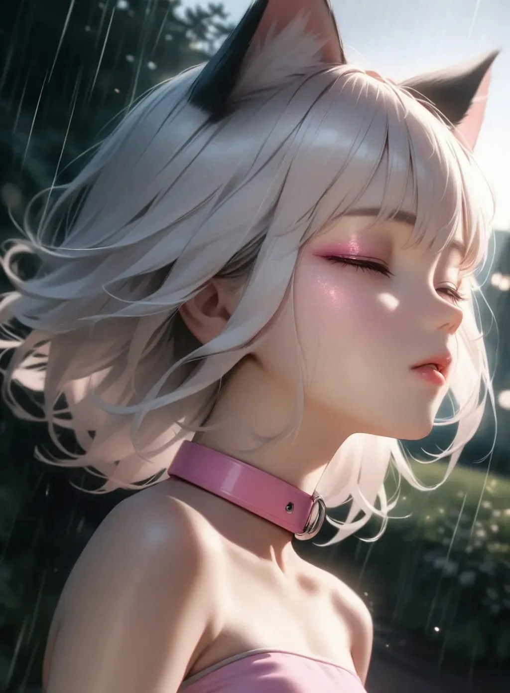雨の日キス顔選手権
