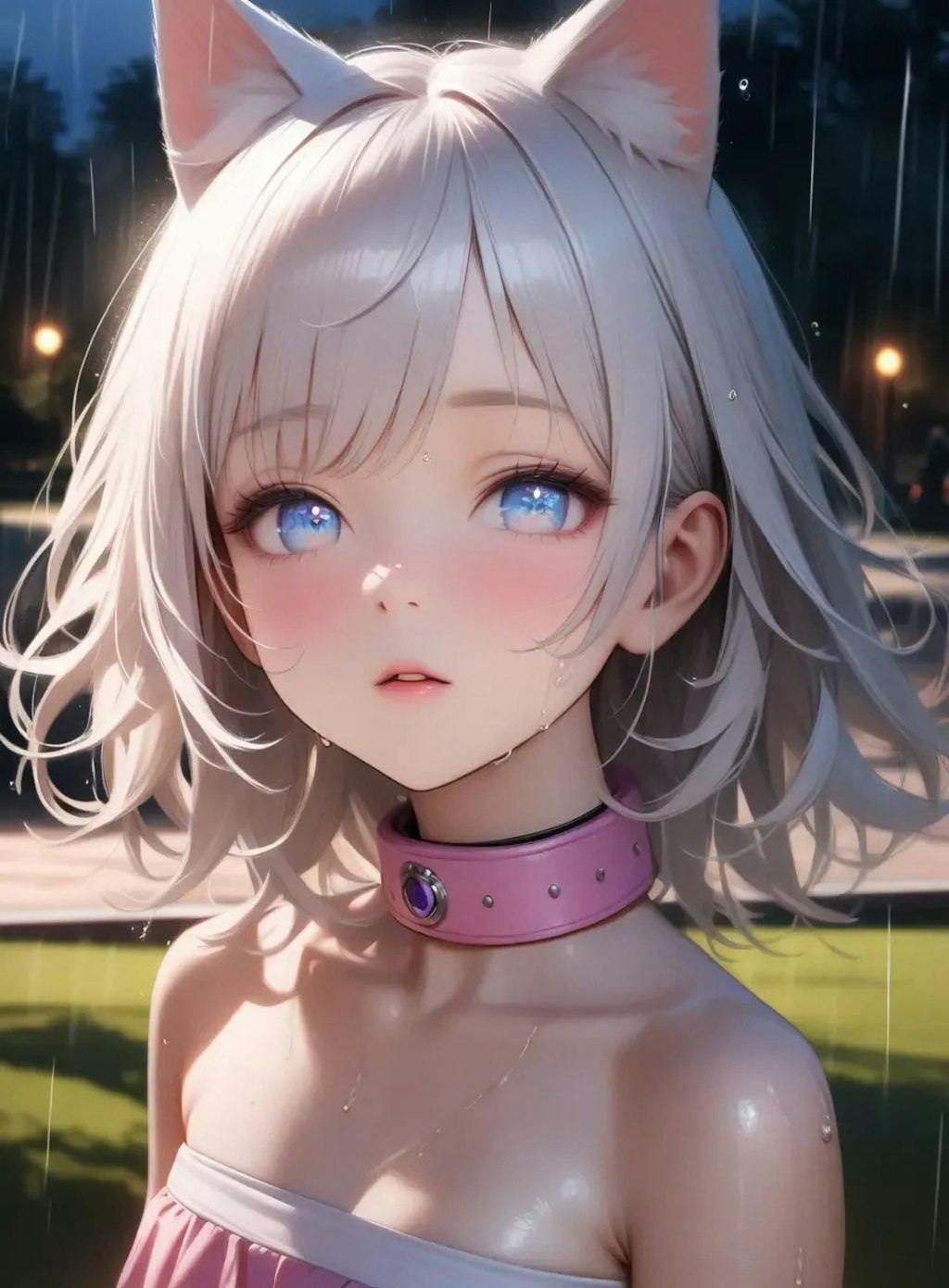 雨の日キス顔選手権