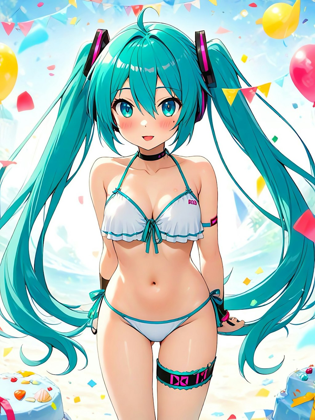 今夜の水着！初音ミク生誕祭2024！