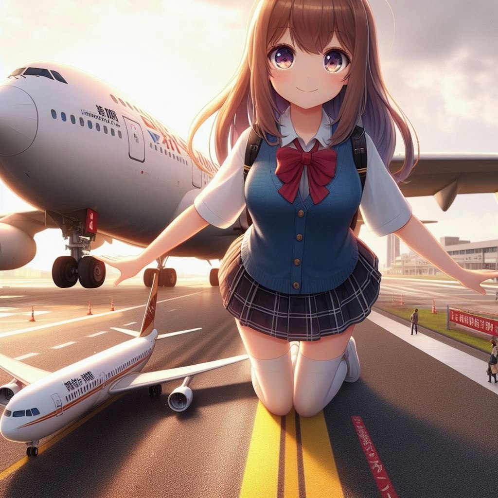 【謎画像】ちちぷい航空プレスリリース:4月から女子高生が就航します