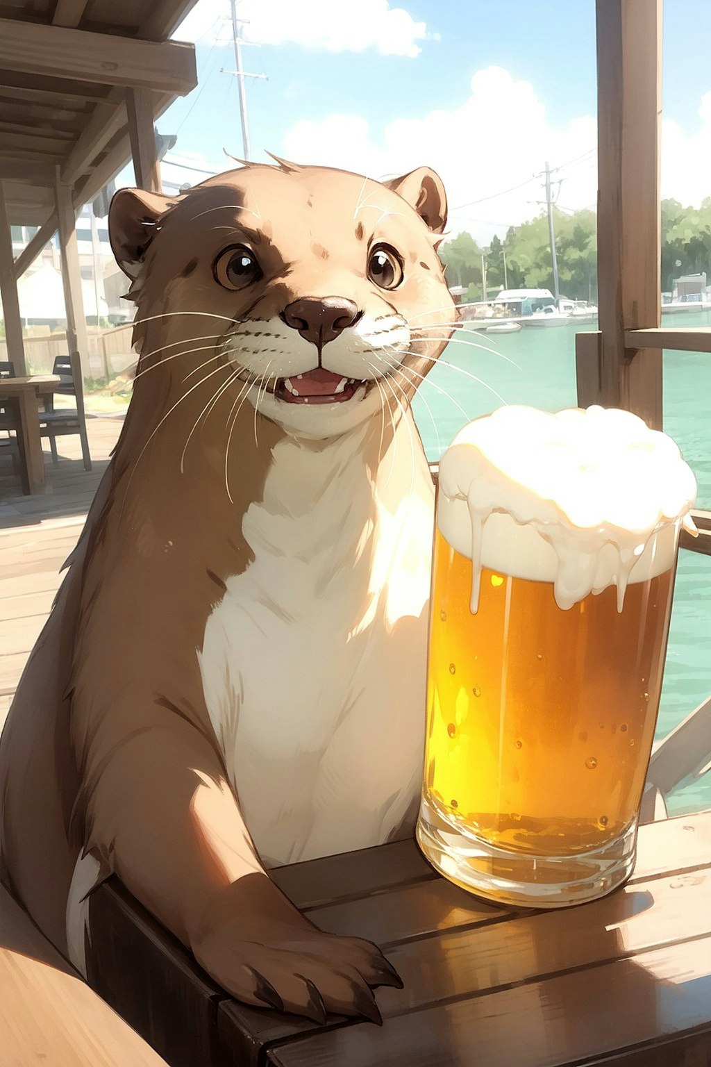 カワウソビール