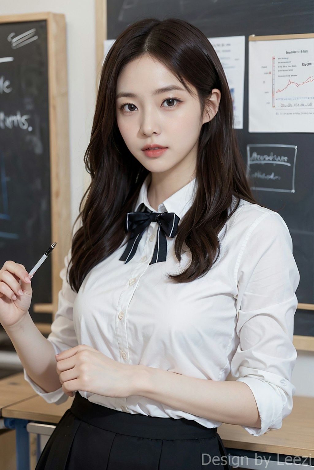 [AI ART] cute teacher 💗