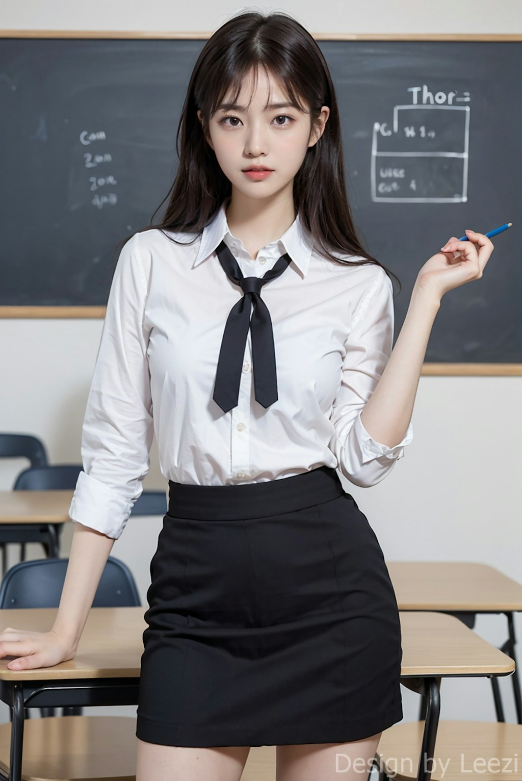 [AI ART] cute teacher 💗