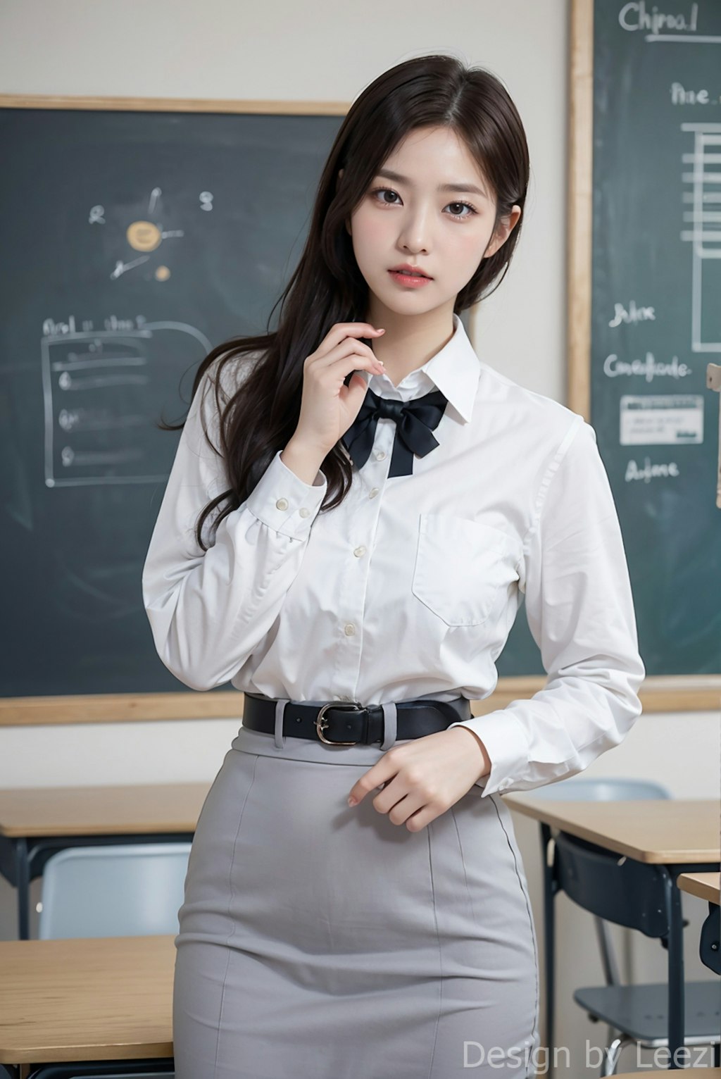 [AI ART] cute teacher 💗