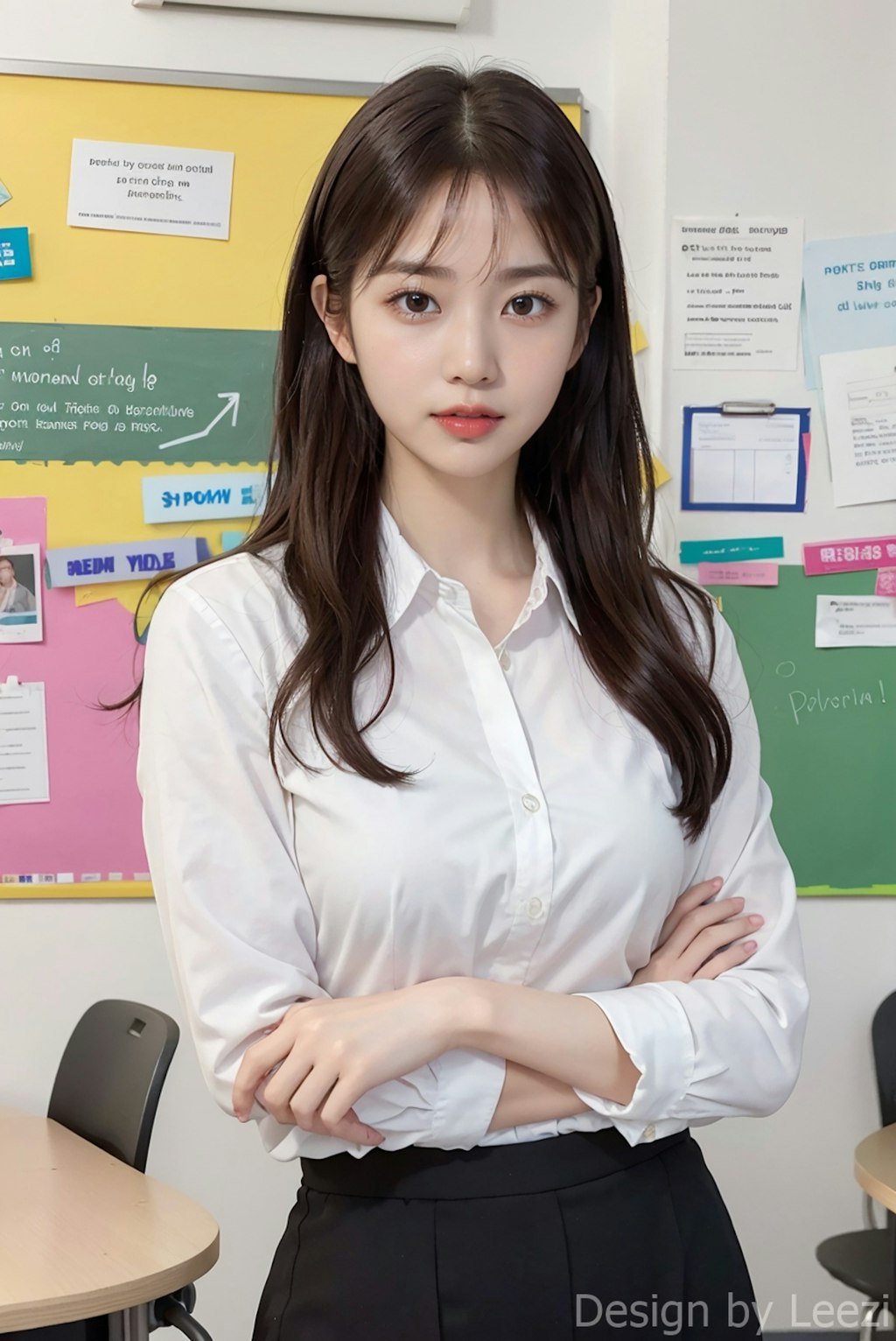 [AI ART] cute teacher 💗