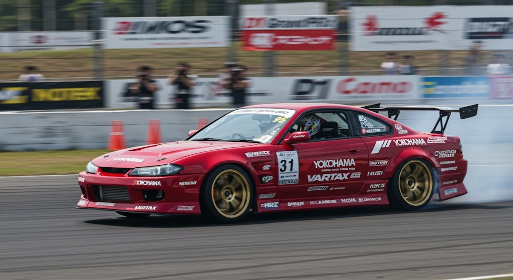 S15シルビアのドリ車
