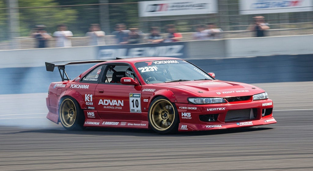 S15シルビアのドリ車