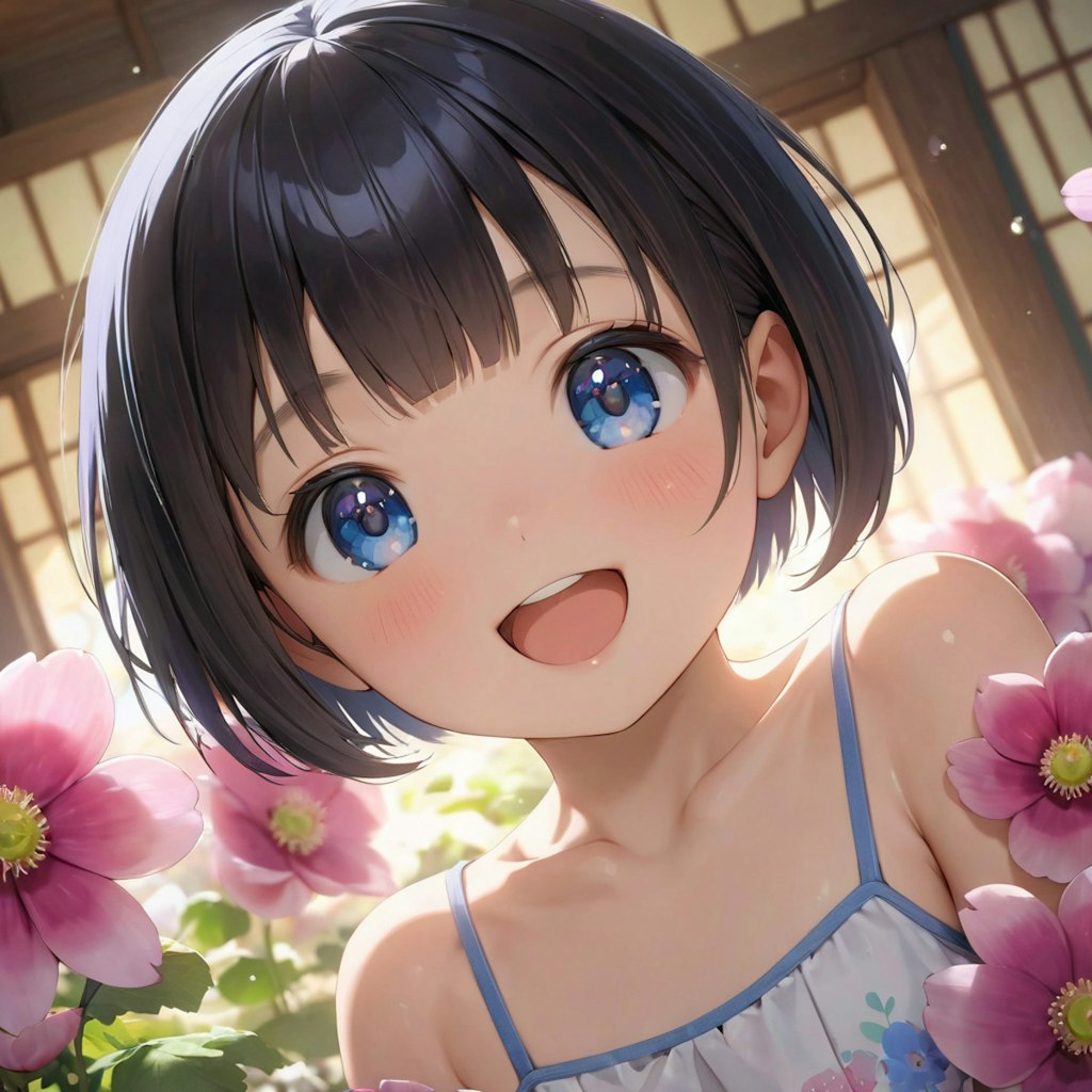 今日の誕生花はシュウメイギク