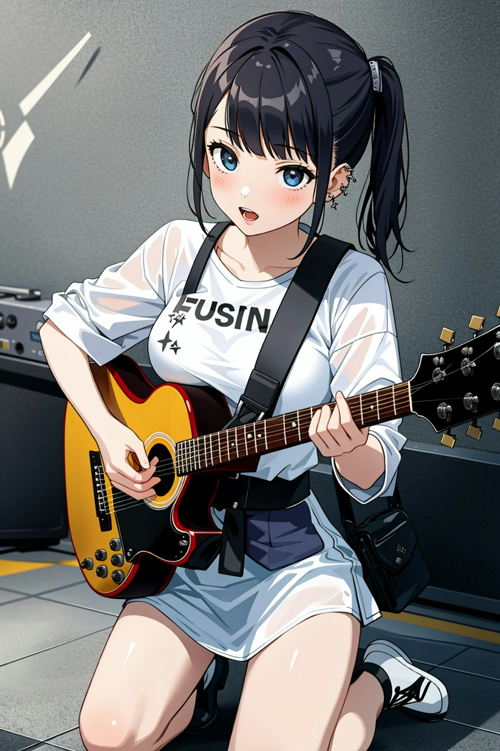 Let's play the guitar !