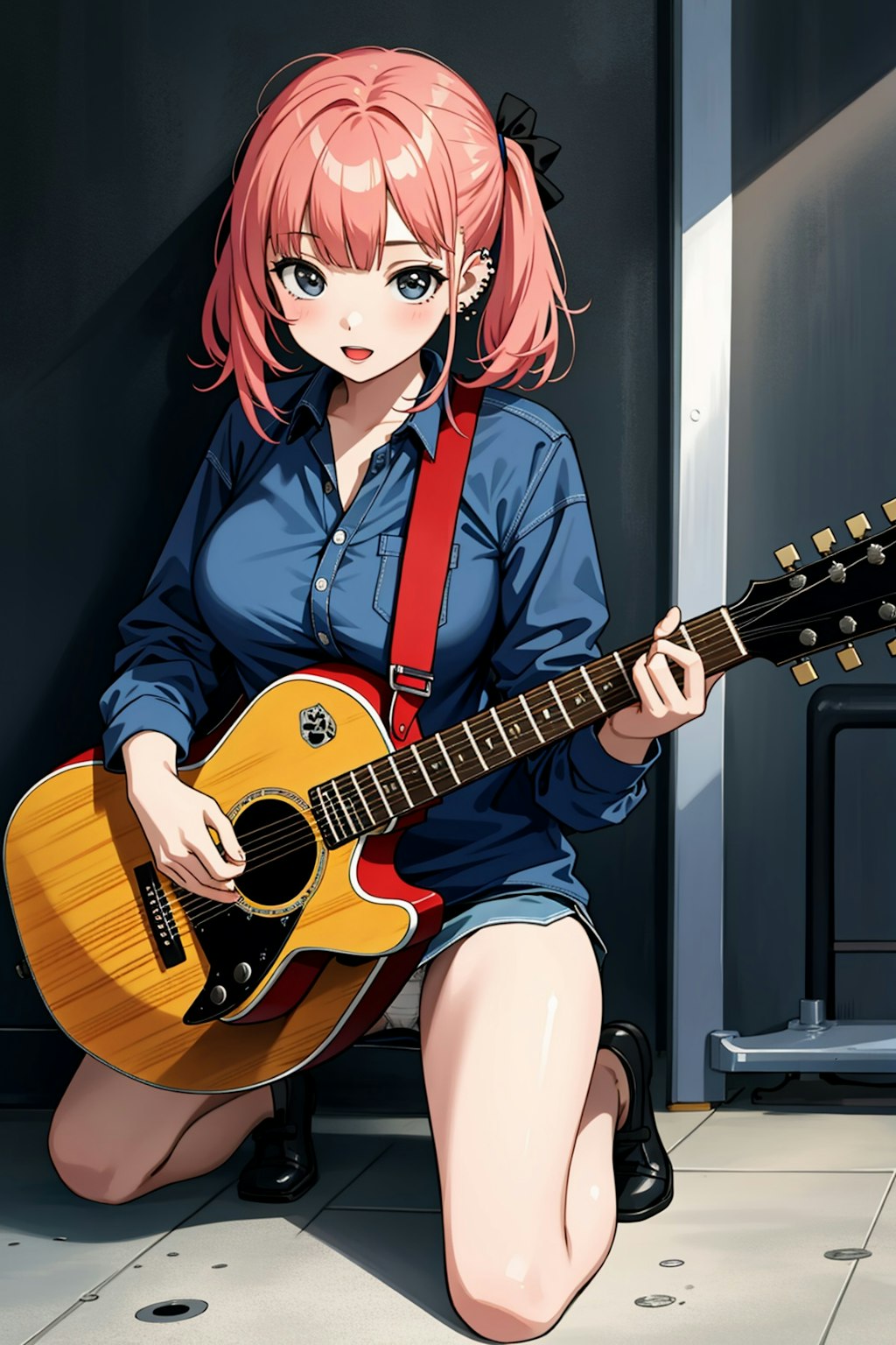 Let's play the guitar !