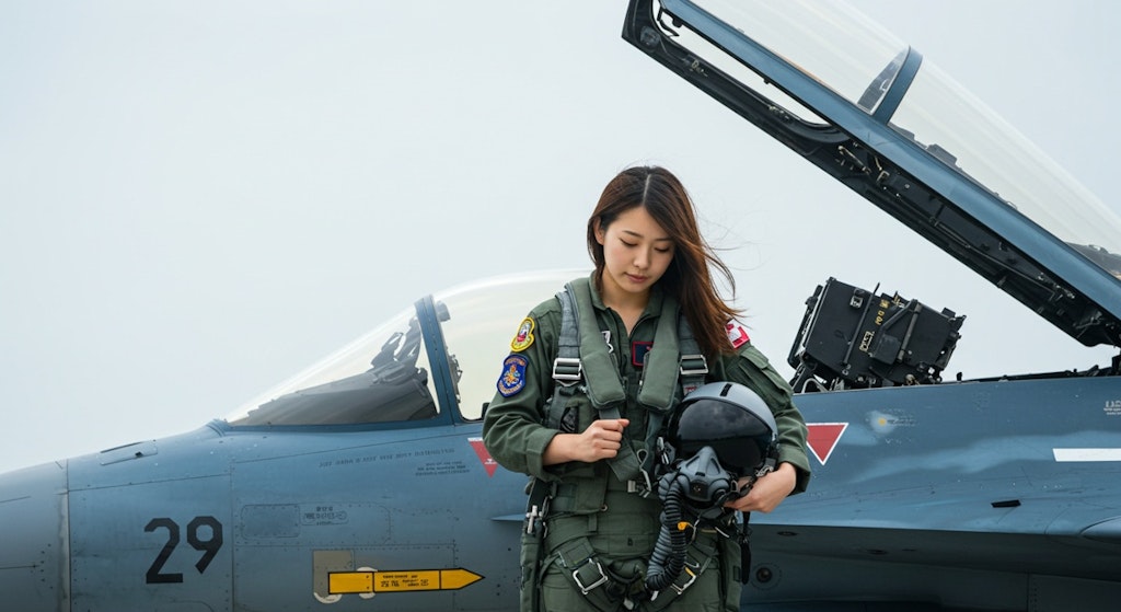 Ｆ２女性パイロットⅠ