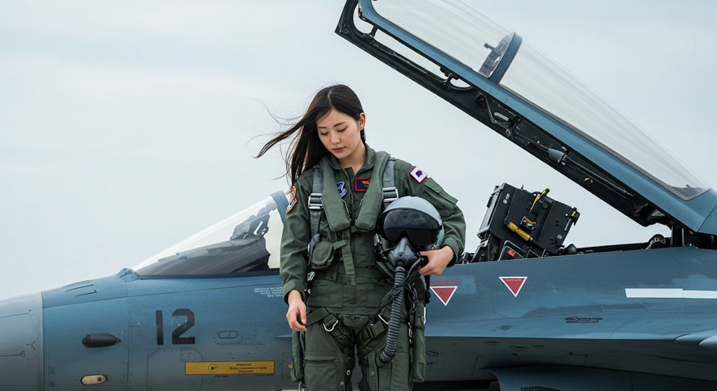 Ｆ２女性パイロットⅠ